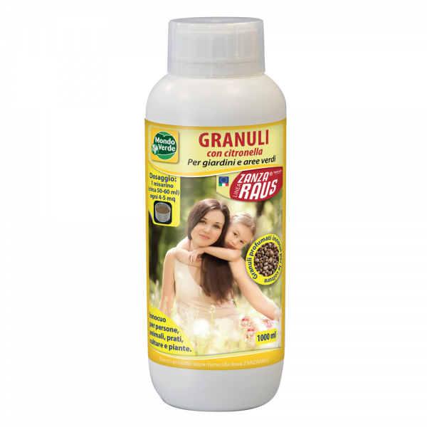 ZANZA RAUS GRANULES IN BOTTLE WITH MISURE 1000ML